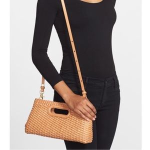 Brahmin woven clutch or crossbody. NWOT